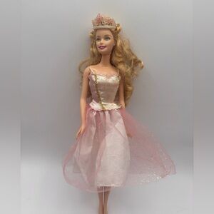 Barbie Fantasy Tales The Nutcracker Clara Sugarplum Princess B5824 Mattel 2003